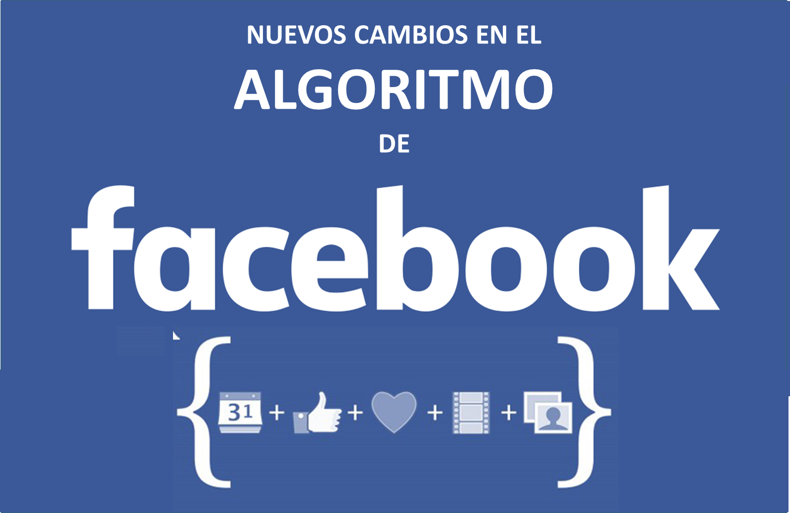 Nuevos cambios en el algoritmo de facebook